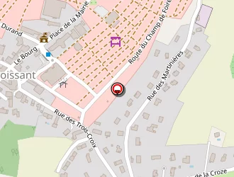 Carte de Charpenay Jacky à Beaucroissant