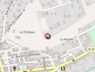 Carte de Serret Optique à Beaurepaire