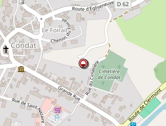 Carte de Carrefour Contact à Condat