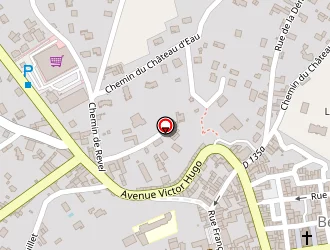 Carte de Ecole La Poyat à Beaurepaire