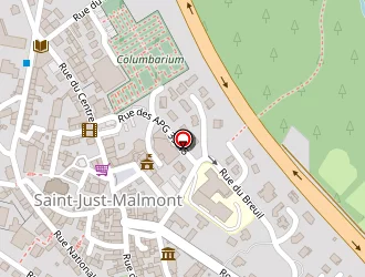 Carte de Boucle D'or à Saint-just-malmont