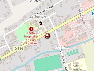 Carte de L'optique à Beaurepaire