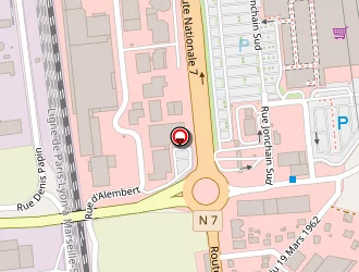 Carte de Norauto à Salaise-sur-sanne