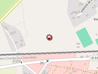 Carte de Agence Postale à Beaucroissant