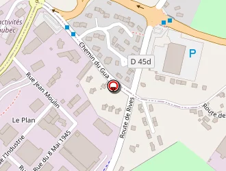 Carte de Bonfils à Renage