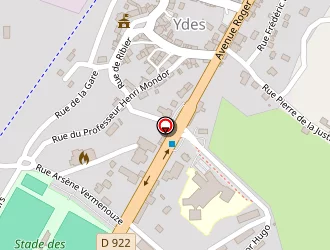 Carte de Séverine Coiffure à Ydes