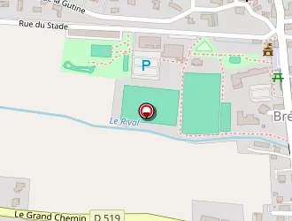 Carte de Le Saintex à Brézins