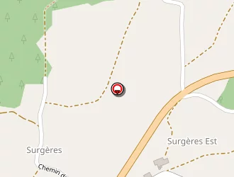 Carte de La Dordorette à Malvières