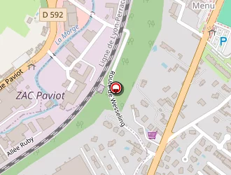 Carte de Etablissements Thiévenaz à Coublevie