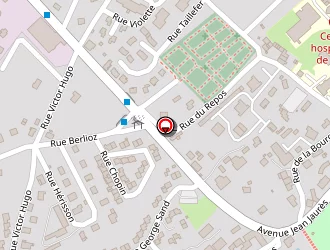 Carte de Rocher Didier à Rives