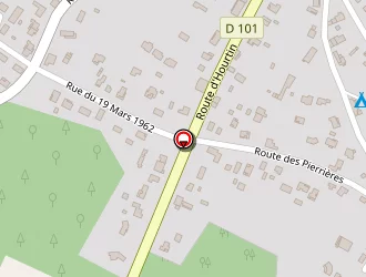 Carte de La Poste à Vendays-montalivet