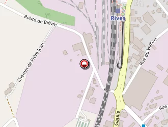 Carte de Allimand à Rives