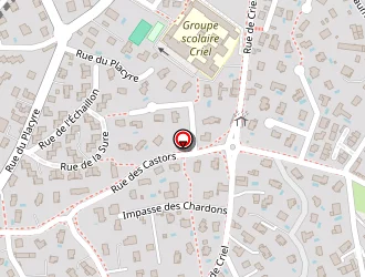 Carte de Blanchet Brigitte à Voiron