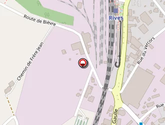 Carte de Allée Créative à Rives