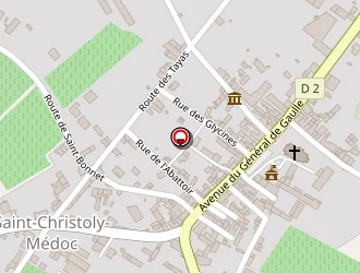 Carte de La Poste à Saint-christoly-médoc