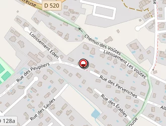 Carte de Raffin Jacques à Coublevie