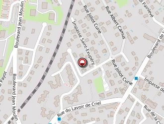 Carte de Damite à Voiron