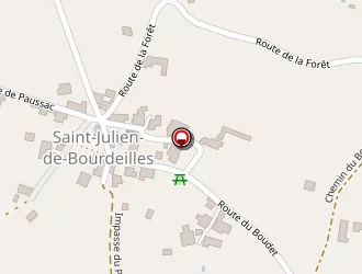 Carte de T M F 24 à Saint-julien-de-bourdeilles