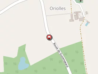 Carte de La Poste à Oriolles