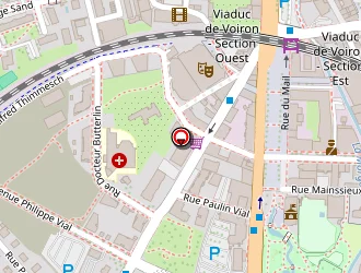 Carte de Ecole Jules Ferry à Voiron