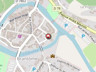 Carte de Ecole Maternelles à Brantôme