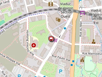 Carte de Piscine à Voiron