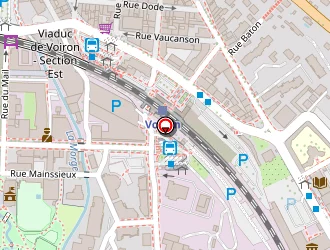 Carte de Vuillez Brigitte à Voiron