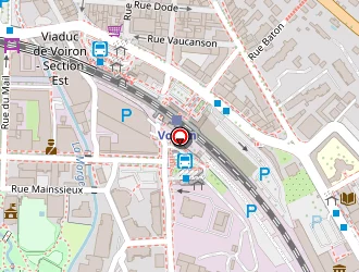 Carte de Axa Assurances à Voiron