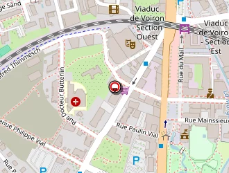 Carte de Claude Mergui à Voiron