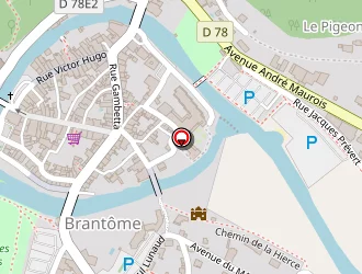 Carte de Villedary Daniel à Brantôme