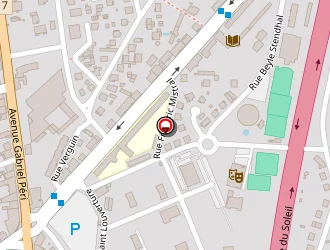 Carte de Auto Ecole Du Dauphine à Roussillon