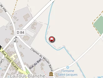 Carte de La Poste à Tour-blanche (la)