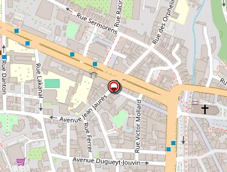 Carte de D'coiff à Voiron