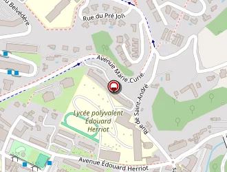 Carte de Les Opticiens Mutualistes à Voiron