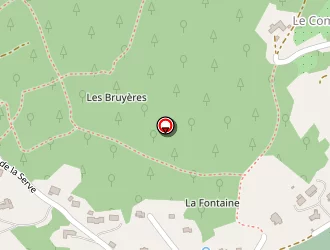 Carte de La Fontaine à Véranne