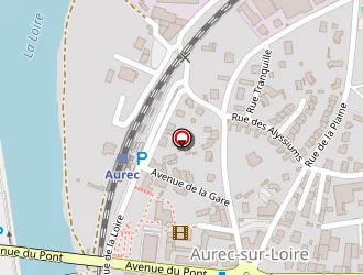 Carte de La Cure à Aurec-sur-loire