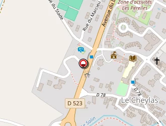 Carte de Shelby à Cheylas (le)