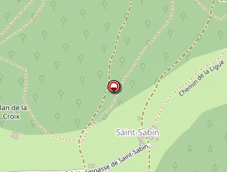 Carte de Auberge De La Croix De Saint Sabin à Colombier