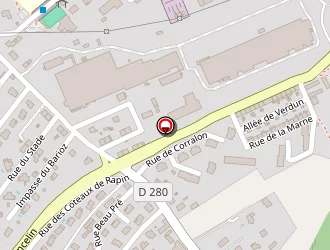 Carte de Salvi Plomberie à Saint-pierre-d'allevard