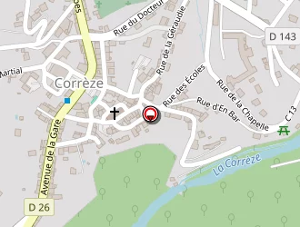 Carte de Bodel Michèle à Corrèze