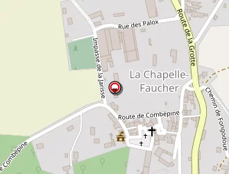 Carte de Château De La Chapelle-faucher à Chapelle-faucher (la)
