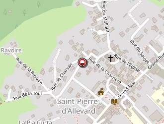 Carte de La Poste à Saint-pierre-d'allevard