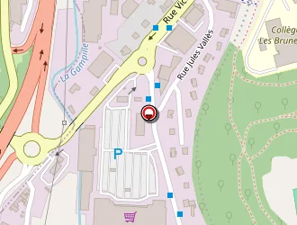 Carte de Mc Donald's à Firminy