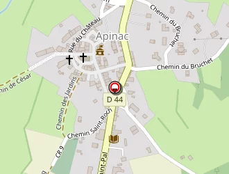 Carte de La Poste à Usson-en-forez