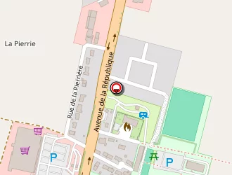 Carte de Complexe Sportif à Mirambeau