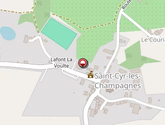 Carte de Stade à Saint-cyr-les-champagnes