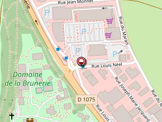 Carte de Institut De Formation Du Velo à Voiron