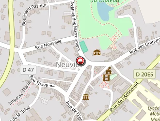 Carte de Saillan Marguerite à Neuvic