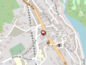 Carte de Aj Auto à Saint-pierre-de-bœuf