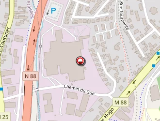 Carte de Sas Teissier à Firminy